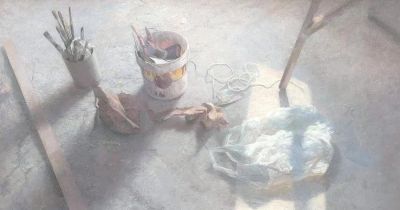 智利画家亚历杭德罗·德辛蒂写实油画作品欣赏 - 图画吧TUHUABA