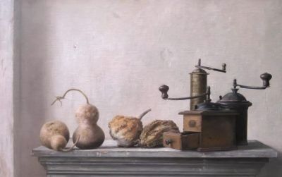 智利画家亚历杭德罗·德辛蒂写实油画作品欣赏 - 图画吧TUHUABA