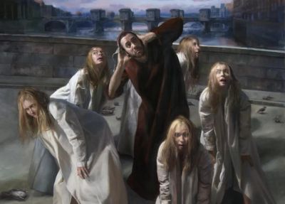 智利画家亚历杭德罗·德辛蒂写实油画作品欣赏 - 图画吧TUHUABA