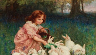 艺术家 | 英国画家弗雷德里克·摩根油画作品 - 今日头条