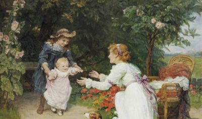 艺术家 | 英国画家弗雷德里克·摩根油画作品 - 图画吧TUHUABA