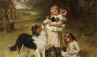 艺术家 | 英国画家弗雷德里克·摩根油画作品 - 图画吧TUHUABA