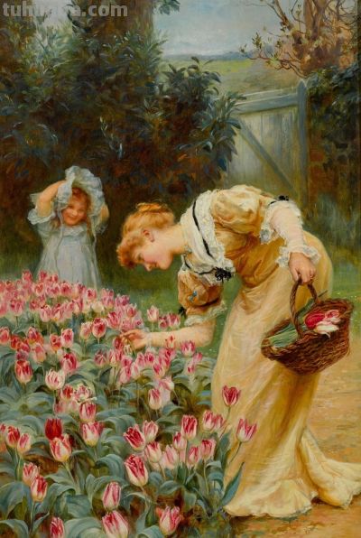 艺术家 | 英国画家弗雷德里克·摩根油画作品 - 图画吧TUHUABA