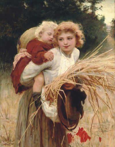 艺术家 | 英国画家弗雷德里克·摩根油画作品 - 图画吧TUHUABA