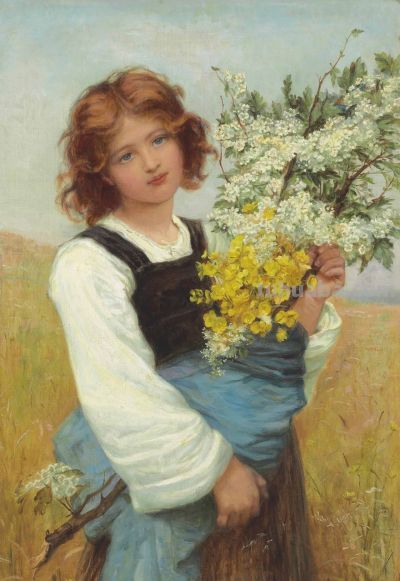 艺术家 | 英国画家弗雷德里克·摩根油画作品 - 图画吧TUHUABA