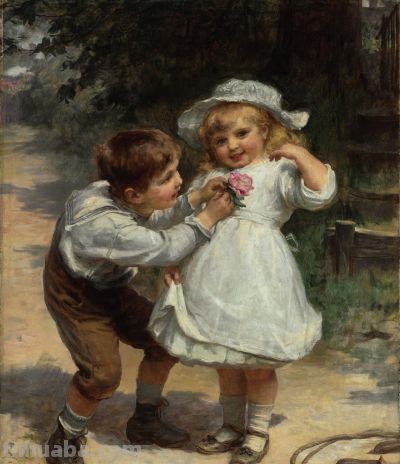 艺术家 | 英国画家弗雷德里克·摩根油画作品 - 图画吧TUHUABA