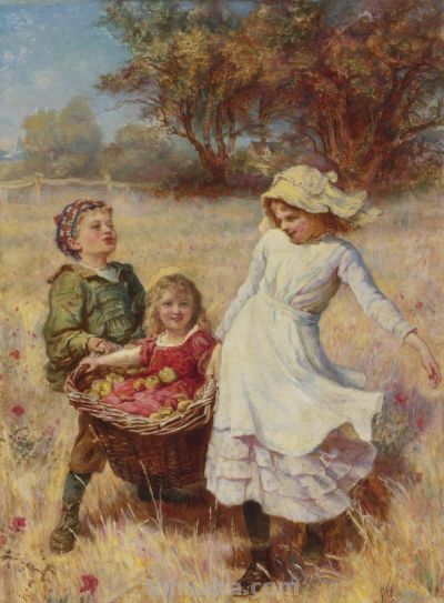 艺术家 | 英国画家弗雷德里克·摩根油画作品 - 图画吧TUHUABA