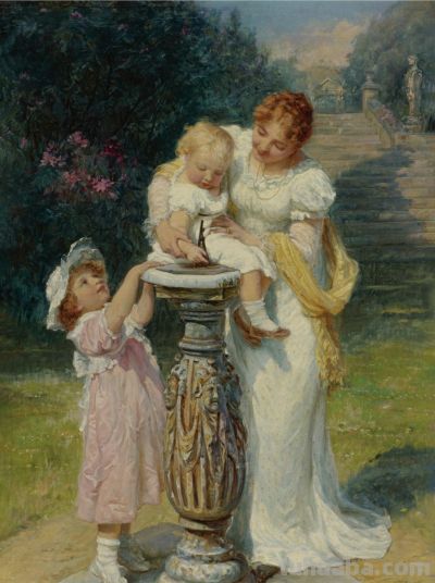 艺术家 | 英国画家弗雷德里克·摩根油画作品 - 图画吧TUHUABA