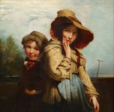 艺术家 | 英国画家弗雷德里克·摩根油画作品 - 图画吧TUHUABA