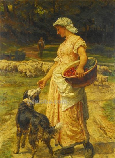 艺术家 | 英国画家弗雷德里克·摩根油画作品 - 图画吧TUHUABA