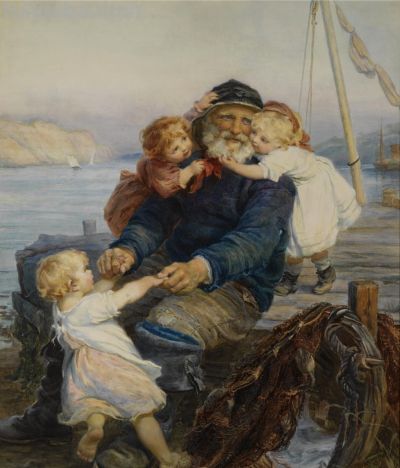 艺术家 | 英国画家弗雷德里克·摩根油画作品 - 图画吧TUHUABA