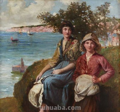 艺术家 | 英国画家弗雷德里克·摩根油画作品 - 图画吧TUHUABA