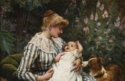 艺术家 | 英国画家弗雷德里克·摩根油画作品 - 图画吧TUHUABA