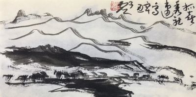 王泽起（子虚）——西部山水速写 - 图画吧TUHUABA