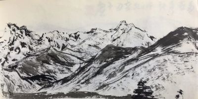 王泽起（子虚）——西部山水速写 - 图画吧TUHUABA