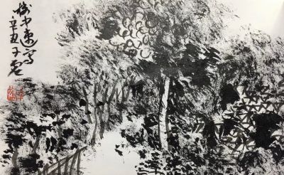 王泽起（子虚）——西部山水速写 - 图画吧TUHUABA