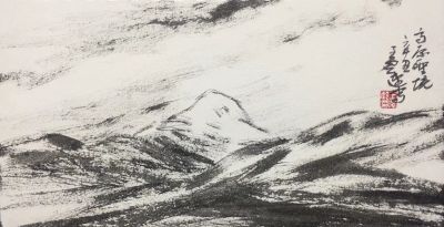 王泽起（子虚）——西部山水速写 - 图画吧TUHUABA