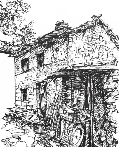 为什么喜欢钢笔速写的人越来越多，来看看这些作品 - 图画吧TUHUABA