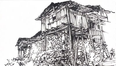 为什么喜欢钢笔速写的人越来越多，来看看这些作品 - 图画吧TUHUABA