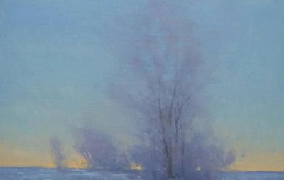 简约的风景画，美国画家Ben Bauer作品 - 图画吧TUHUABA