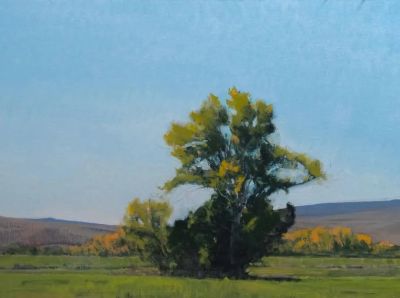 简约的风景画，美国画家Ben Bauer作品 - 图画吧TUHUABA