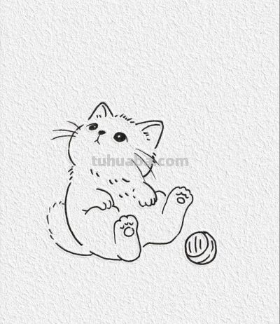 可爱的简笔小猫丨记忆简笔画分享 - 今日头条 可爱的简笔小猫丨记忆简笔画分享 - 图画吧TUHUABA