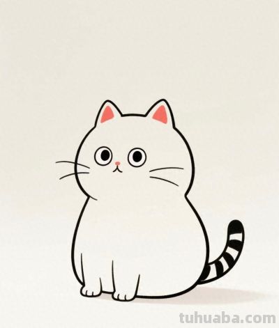 超萌猫咪插画 治愈你的每一天丨甜凝AI简笔画分享 - 今日头条