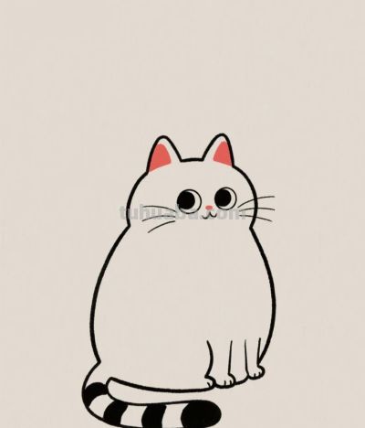 超萌猫咪插画 治愈你的每一天丨甜凝AI简笔画分享 - 今日头条 超萌猫咪插画 治愈你的每一天丨甜凝AI简笔画分享 - 图画吧TUHUABA