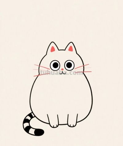 超萌猫咪插画 治愈你的每一天丨甜凝AI简笔画分享 - 今日头条 超萌猫咪插画 治愈你的每一天丨甜凝AI简笔画分享 - 图画吧TUHUABA