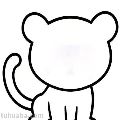 大家好！今天我带大家画豹的简笔画。 - 图画吧TUHUABA