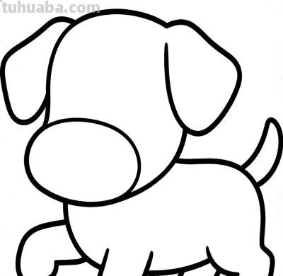 大家好!今天我带大家画狗的简笔画。 - 今日头条 大家好!今天我带大家画狗的简笔画。 - 图画吧TUHUABA