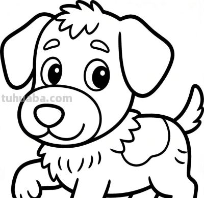 大家好!今天我带大家画狗的简笔画。 - 今日头条 大家好!今天我带大家画狗的简笔画。 - 图画吧TUHUABA