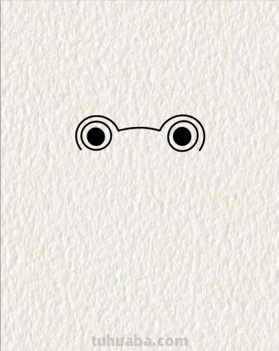 儿童简笔小青蛙丨画个简笔画分享 - 图画吧TUHUABA