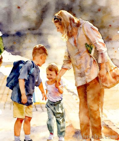 AI画稿 | 水彩初稿，用ai怎样完成水彩初稿呢？看我的“骚操作” - 图画吧TUHUABA