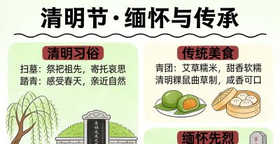 清明节手抄报 - 图画吧TUHUABA