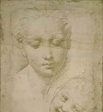 拉斐尔素描精选（3） - 图画吧TUHUABA