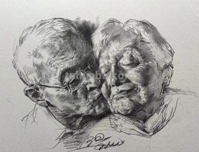 速写名师——梁生作品 - 图画吧TUHUABA