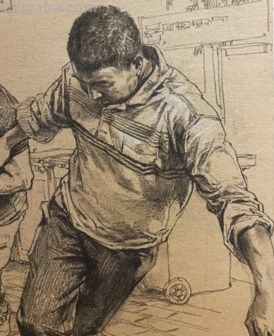 速写名师——梁生作品 - 图画吧TUHUABA