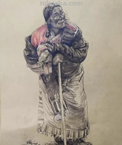 速写名师——梁生作品 - 图画吧TUHUABA