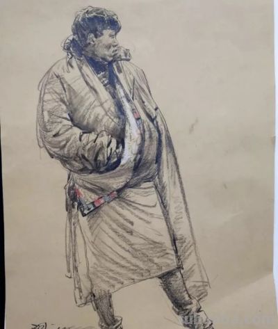 速写名师——梁生作品 - 图画吧TUHUABA