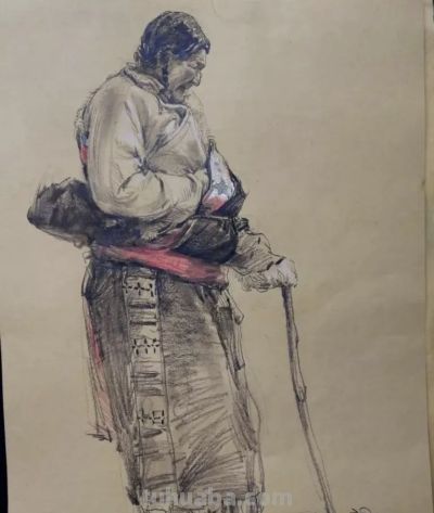 速写名师——梁生作品 - 图画吧TUHUABA