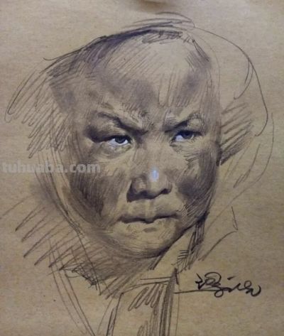 速写名师——梁生作品 - 图画吧TUHUABA