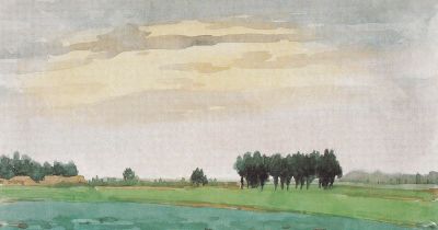 梁栋作品赏，耕耘在田野大地上的水彩 - 今日头条