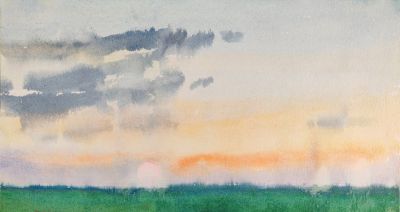 梁栋作品赏，耕耘在田野大地上的水彩 - 图画吧TUHUABA