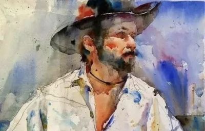 美国水彩画家查尔斯·雷德作品 - 图画吧TUHUABA