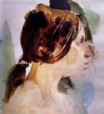 美国水彩画家查尔斯·雷德作品 - 图画吧TUHUABA