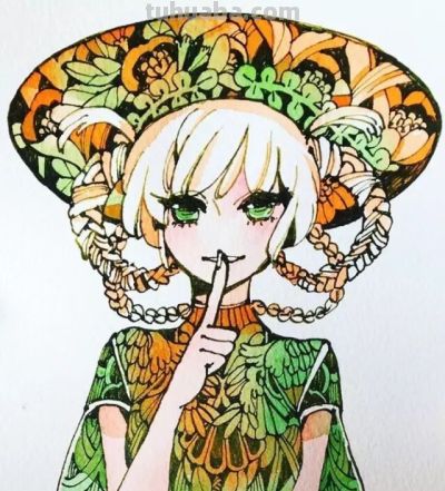 水彩插画，极具才华！ - 图画吧TUHUABA