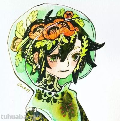 水彩插画，极具才华！ - 图画吧TUHUABA