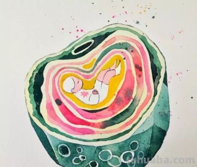 水彩插画，极具才华！ - 图画吧TUHUABA