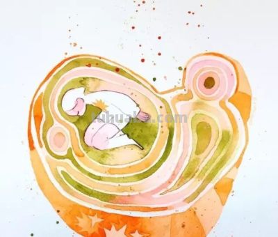 水彩插画，极具才华！ - 图画吧TUHUABA